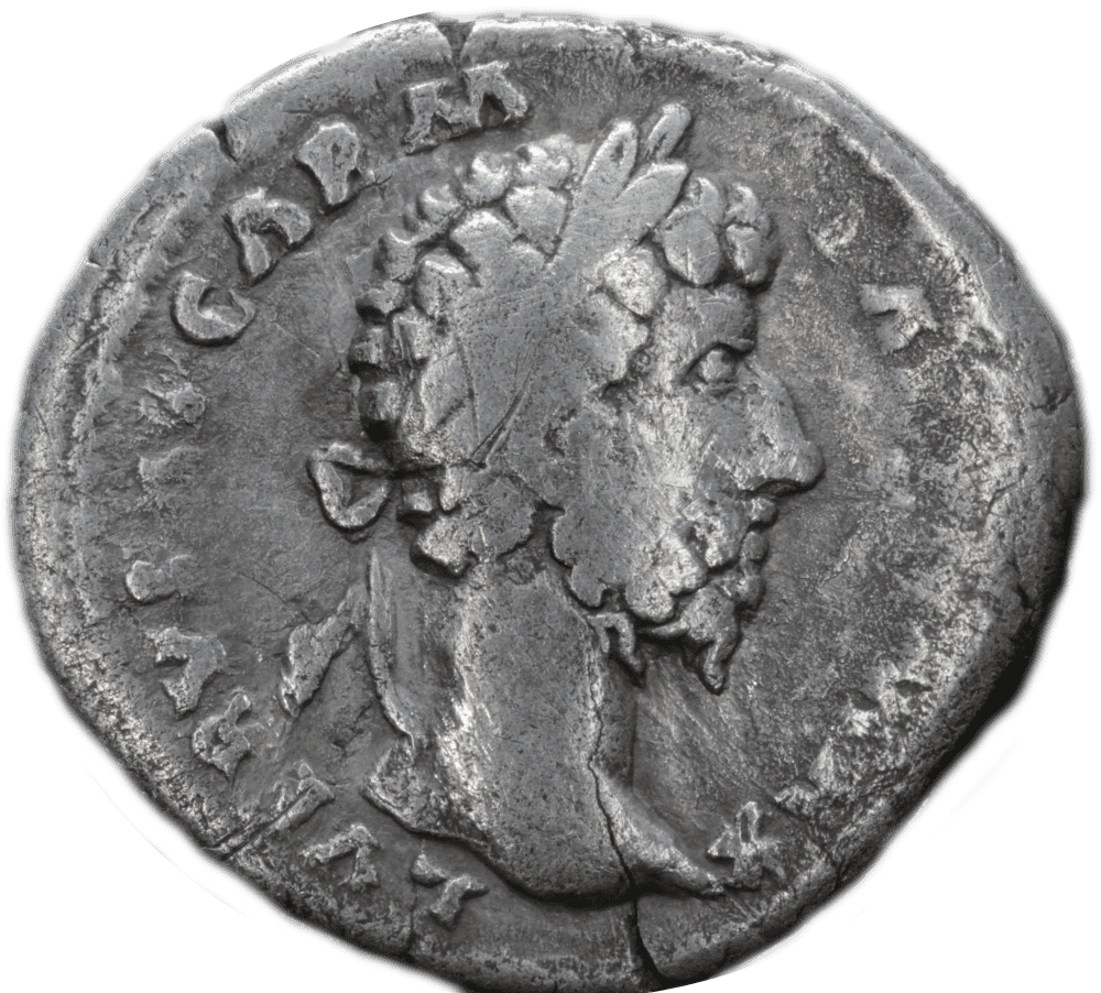 Nr 10487 Cesarstwo Rzymskie denar Lucjusz Werus RIC 566