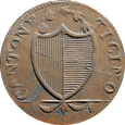 Nr 10693 - 3 soldi 1838 Ticino Szwajcaria