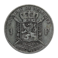 Nr 6744 - 1 frank 1880 Belgia - 50 lat Niepodległości st.III