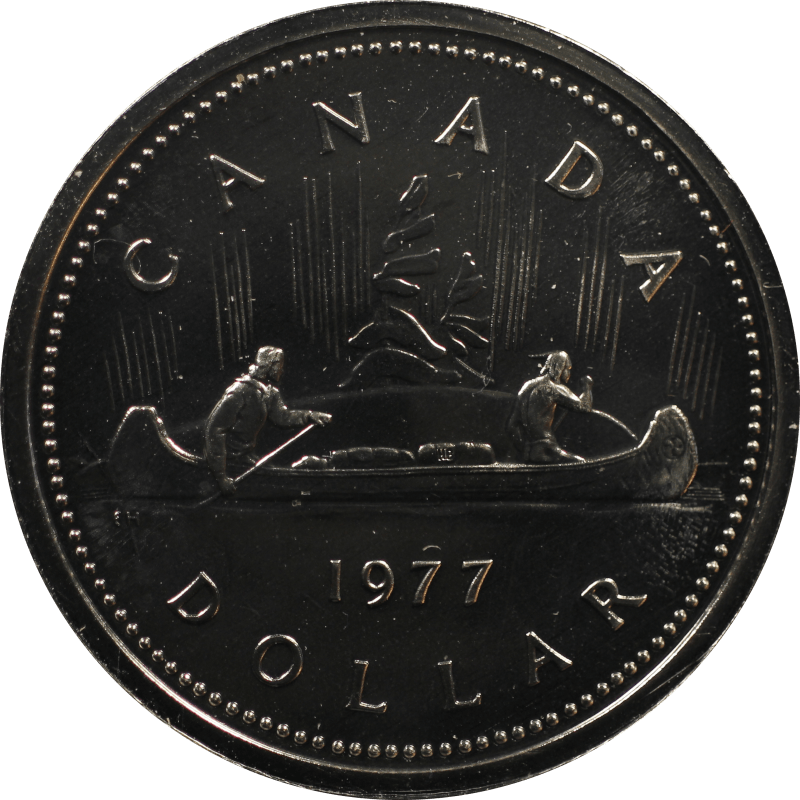 Nr 10906 - 1 dolar 1977 Kanada