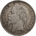 Nr 10633 - 5 franków 1869 BB Francja