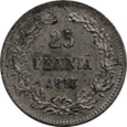 Nr 9183 - 25 pennia 1915 Finlandia - Mikołaj II