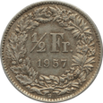 Nr 9005 - 1/2 franka 1957 Szwajcaria