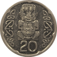 Nr 9894 - 20 centów 2008 Nowa Zelandia
