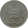 Nr 8316 - 5 koron 1939 Słowacja