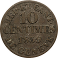 Nr 10699 - 10 centymów 1839 Genewa Szwajcaria