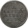 Nr 4496 II Hessen Albus 1779 BR - Fryderyk II