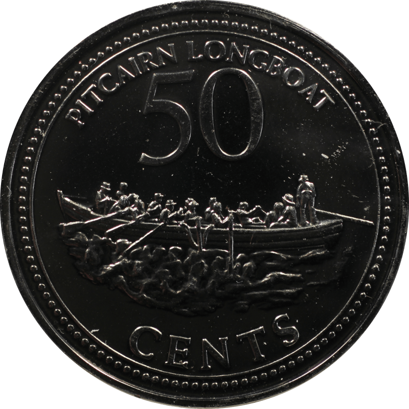 Nr 10893 - 50 centów 2009 Wyspy Pitcairn