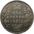 Nr 10666 - 1 rupia 1909 Indie Brytyjskie