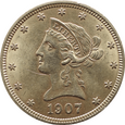 10 dolarów 1907 USA