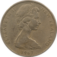 Nr 9892 - 10 centów 1967 Nowa Zelandia