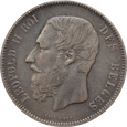 Nr 9158 - 5 franków 1872 Belgia Leopold II
