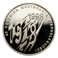 10 złotych 1998 r. - Odzyskanie niepodległości