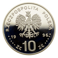 10 złotych 1996 r. - Zygmunt August (popiersie)
