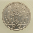 Wolne Miasto Gdańsk - 2 guldeny 1923 r. - Grading PCGS MS63