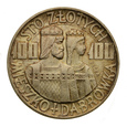 PRÓBA - 100 złotych 1966 r. - Mieszko i Dąbrówka