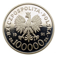 100000 złotych 1991 r. - Major Hubal