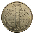 2 złote 1995 r. - 100 lat Igrzysk Olimpijskich