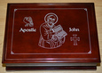 Liberia - 9 Dollars 2011 r. - John the Apostle - Puzzle Coin