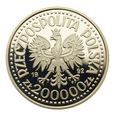 200000 zł 1992 r. - Władysław Warneńczyk (popiersie)