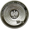 10 złotych 2016 r. - Centrum Pieniądza NBP im. Sławomira Skrzypka