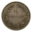 Dania - 1/2 Rigsdaler 1854 FK/VS - Fryderyk VII