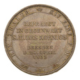 Niemcy - Saksonia - Talar 1855 F - Jan V