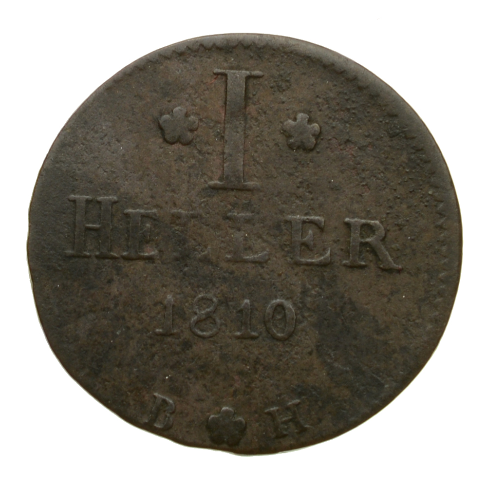 Niemcy - Frankfurt - Rhenish Confederation - Heller 1810 BH