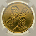 2 złote 1996 r. - Henryk Sienkiewicz - NGC MS65