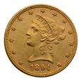 USA - 10 Dolarów 1894 r. - Liberty Head