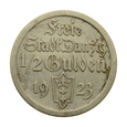 Wolne Miasto Gdańsk - 1/2 Guldena 1923 r. (2)