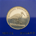 100 złotych 1982 r. - Ochrona środowiska - Bocian