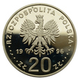 20 złotych 1996 r - IV wieki stołeczności Warszawy