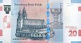 Banknot - 20 złotych 2016 r. - 1050. rocznica chrztu Polski