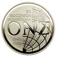 20 złotych 1995 r. - 50. rocznica powstania ONZ
