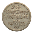 Wolne Miasto Gdańsk - 1/2 Guldena 1923 r. (2)