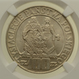 100 złotych 1966 r. - Mieszko i Dąbrówka - Grading NGC MS66