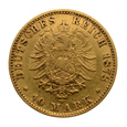 Niemcy - Badenia - 10 Marek 1878 G