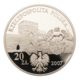 20 złotych 2007 r. - Miasto średniowieczne - Toruń