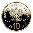 10 złotych 2000 r. - Jan Kazimierz (popiersie)