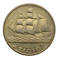 2 złote 1936 r. - Żaglowiec (3)