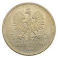 5 złotych 1928 r. - NIKE (bez znaku mennicy)