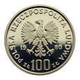 100 złotych 1980 r. - Igrzyska Olimpijskie - Moskwa - Stan L-