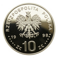 10 złotych 1998 r. - Generał August Emil Fieldorf