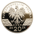 20 złotych 2004 r. - Zwierzęta świata - Morświn