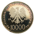 10000 złotych 1988 r. - Jan Paweł II - X lat pontyfikatu