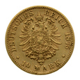 Niemcy - Hesja - 10 Marek 1875 H - Ludwig III