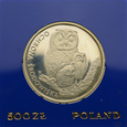 500 złotych 1986 r. - Ochrona środowiska - Sowa