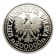 200000 zł 1993 r. - Kazimierz Jagiellończyk (popiersie)
