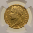 Francja - 20 Franków 1813 A - Grading NGC VF25